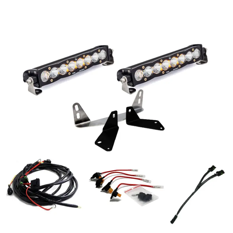 Baja Designs 2018+ Ford F-150 Dual S8 Series 10In Light Bar Kit 1