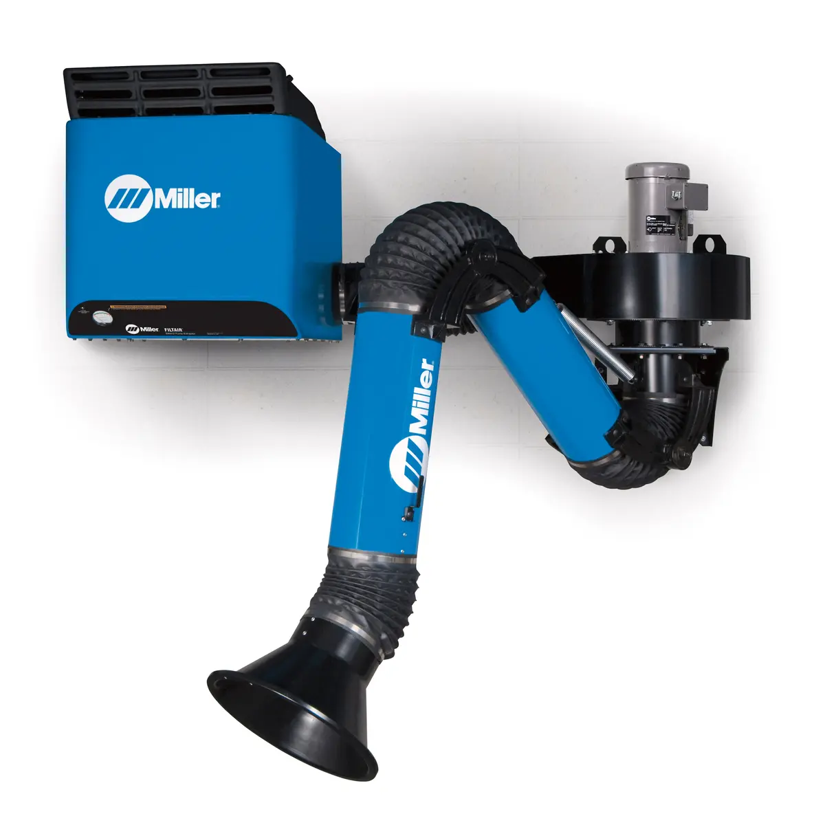 Miller Filtair Swx-D Single Arm Fume Extractor W/ 7' Standard Extraction Arm - 951513 1
