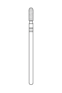 Premier Laboratory Hp Diamonds #X575.7 Round End Cylinder Fine Grit Laboratory 1