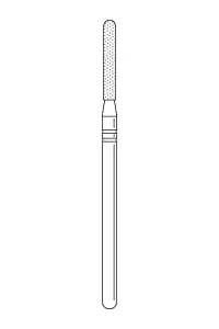 Premier Laboratory Hp Diamonds #X590.12 Round End Cylinder Coarse Grit 1