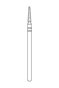 Premier Laboratory Hp Diamonds #X701.9 Flat End Taper Fine Grit Laboratory Hp 1