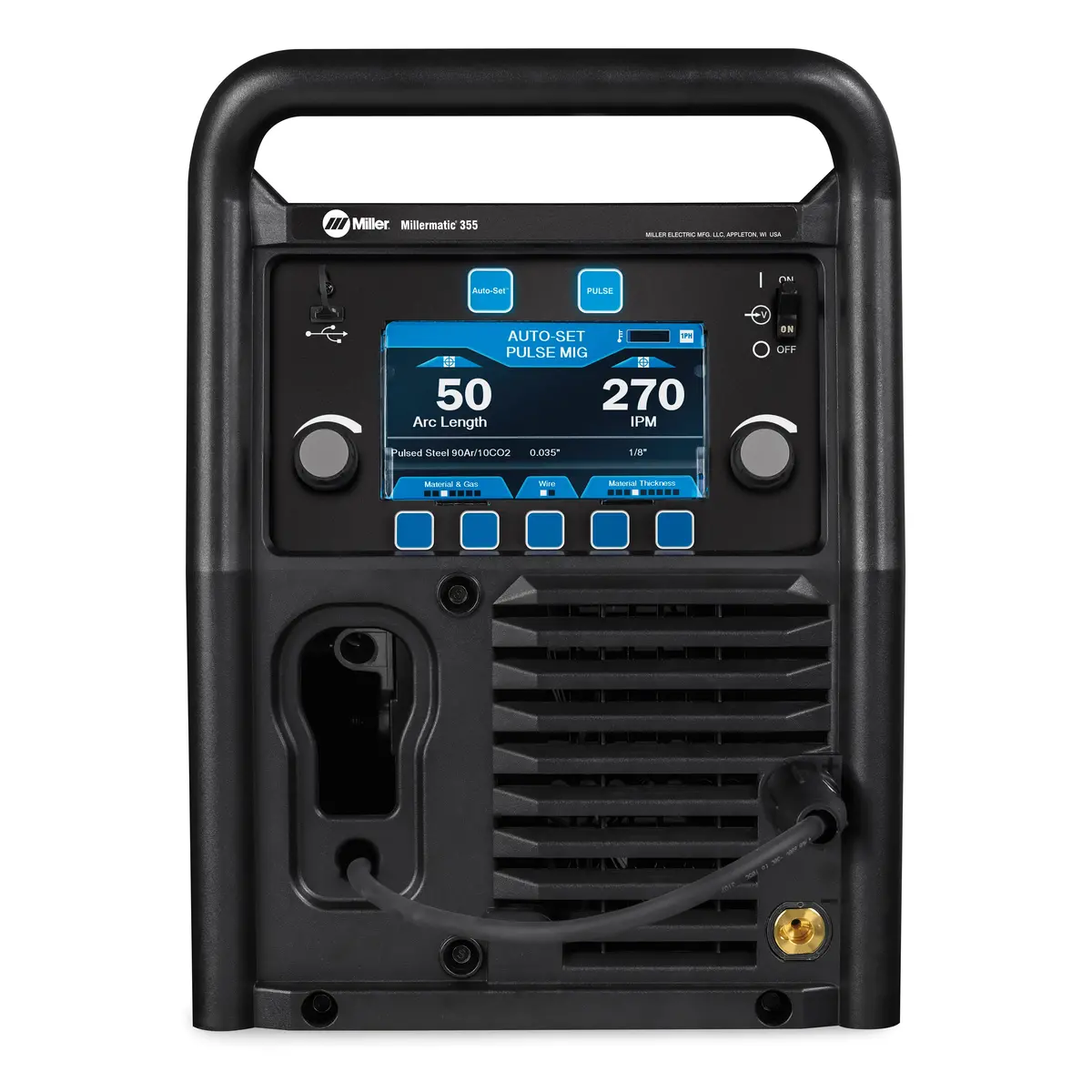Miller Millermatic 355 Pulse Capable Aluma-Pro Gun Package Mig Welder - 951927 2