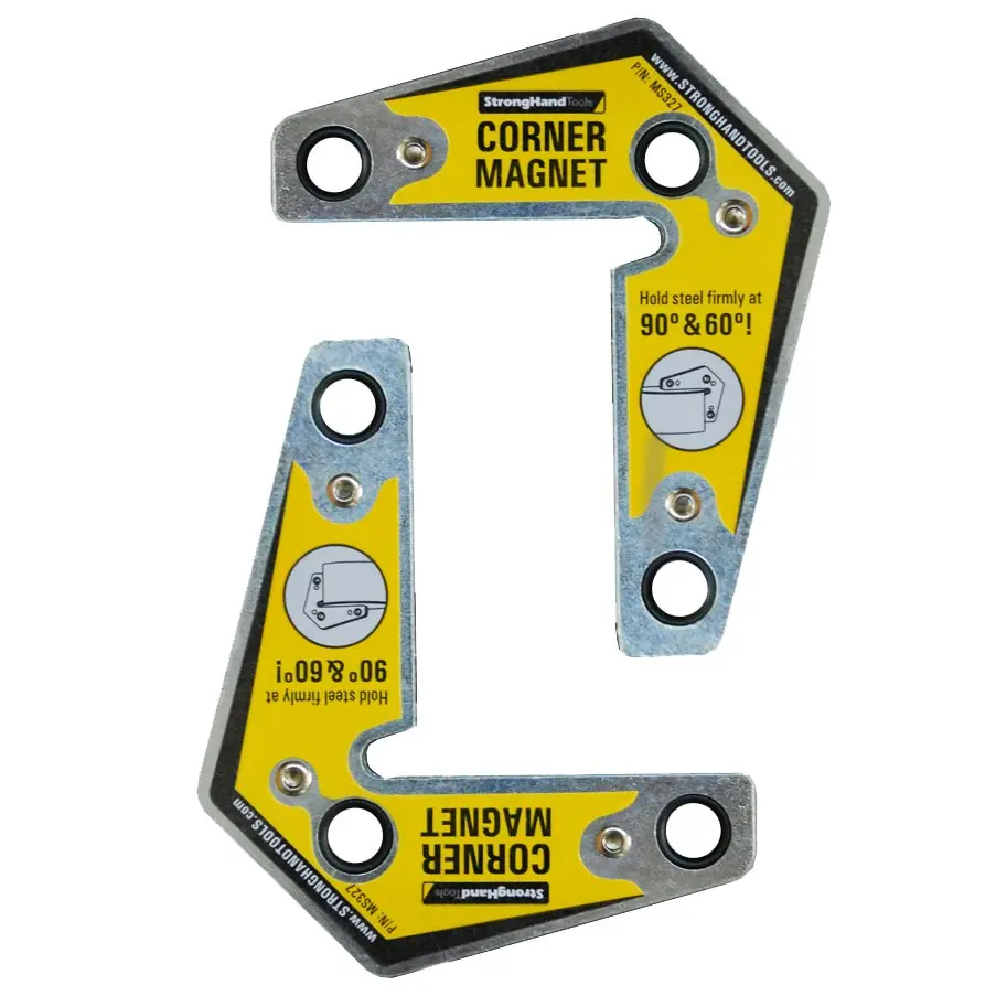 Strong Hand Tools Corner Magnet Twin Set - Mst327 1