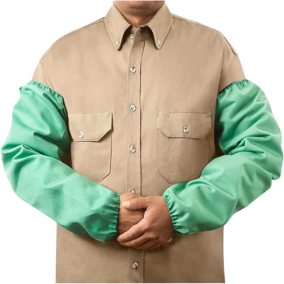 Steiner 9 Oz Standard Elastic Fr Cotton Sleeves, 23" - 1034-23Ee 1