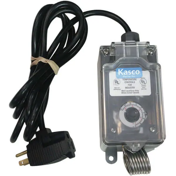 Kasco Deicers C-10 120V Adjustable Portable Thermostat 1