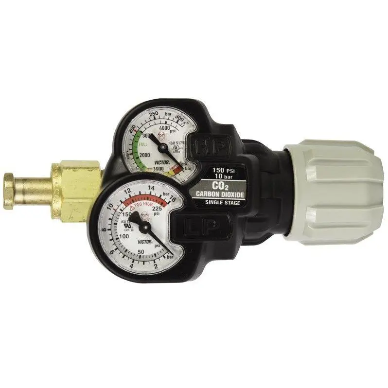 Victor Edge 2.0 Ess32-150-320 S/S Co2 Regulator - 0781-3638 1