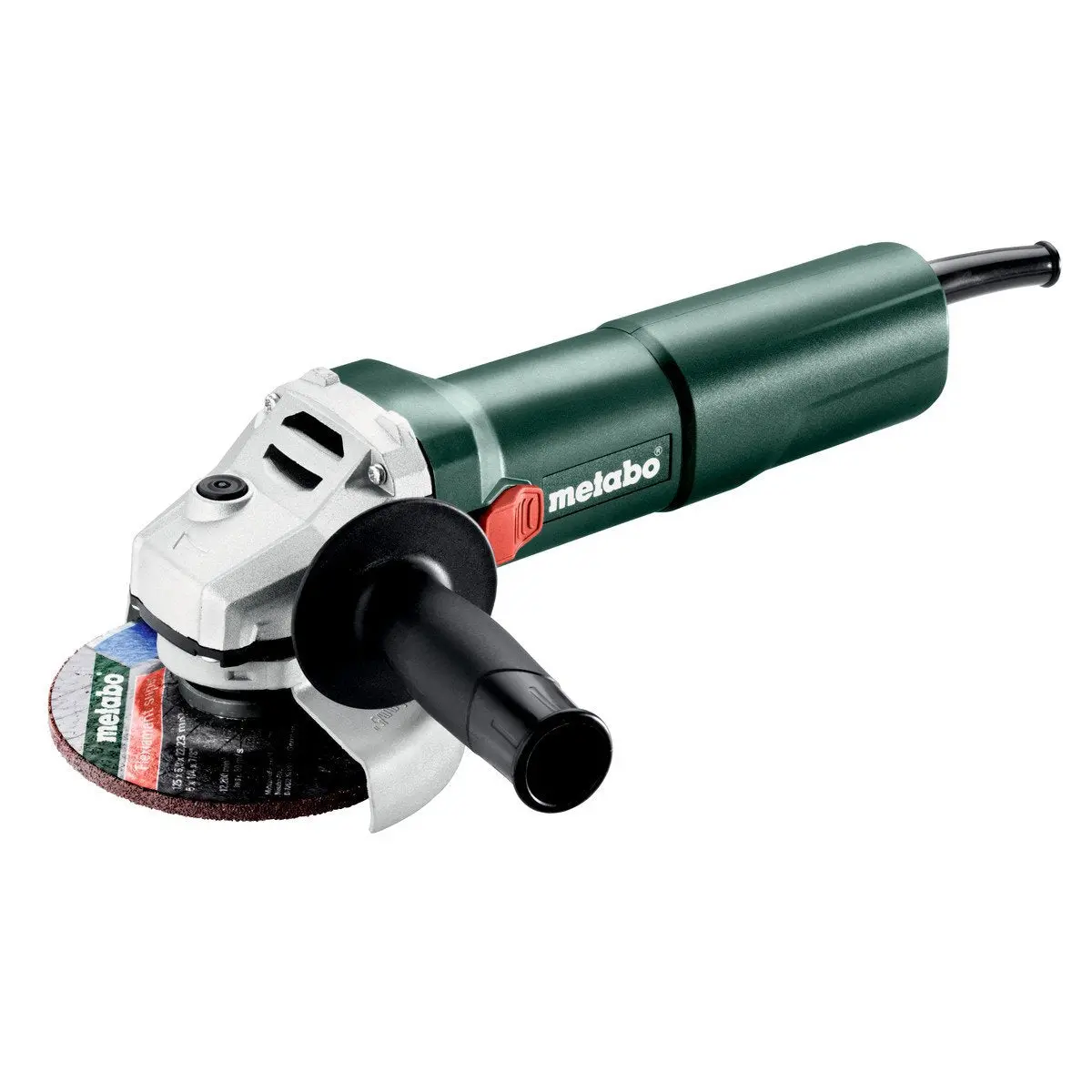 Metabo W 1100-125 4.5"-5" Quick Angle Grinder W/ Lock-On, 11 Amp - 603614420 1